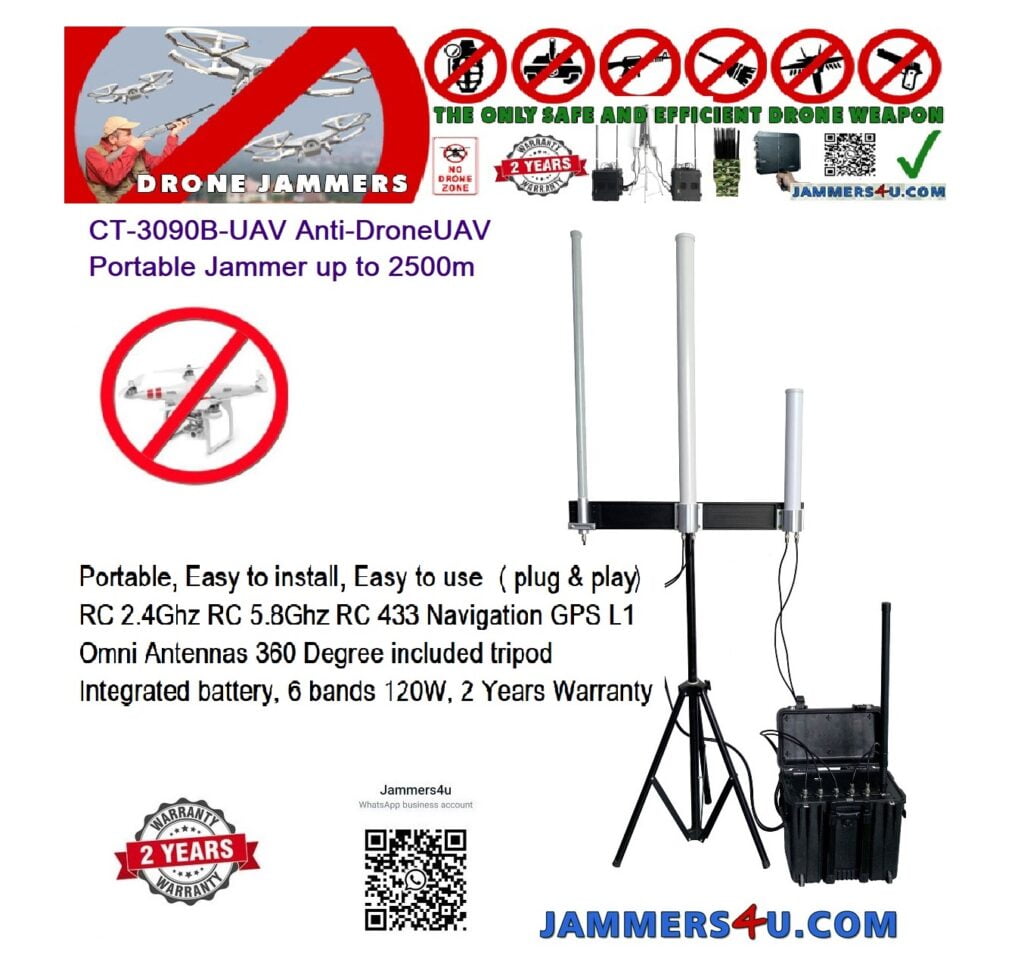 World First 22 Antennas Powerful Wireless Signal Jammer – topsignaljammer